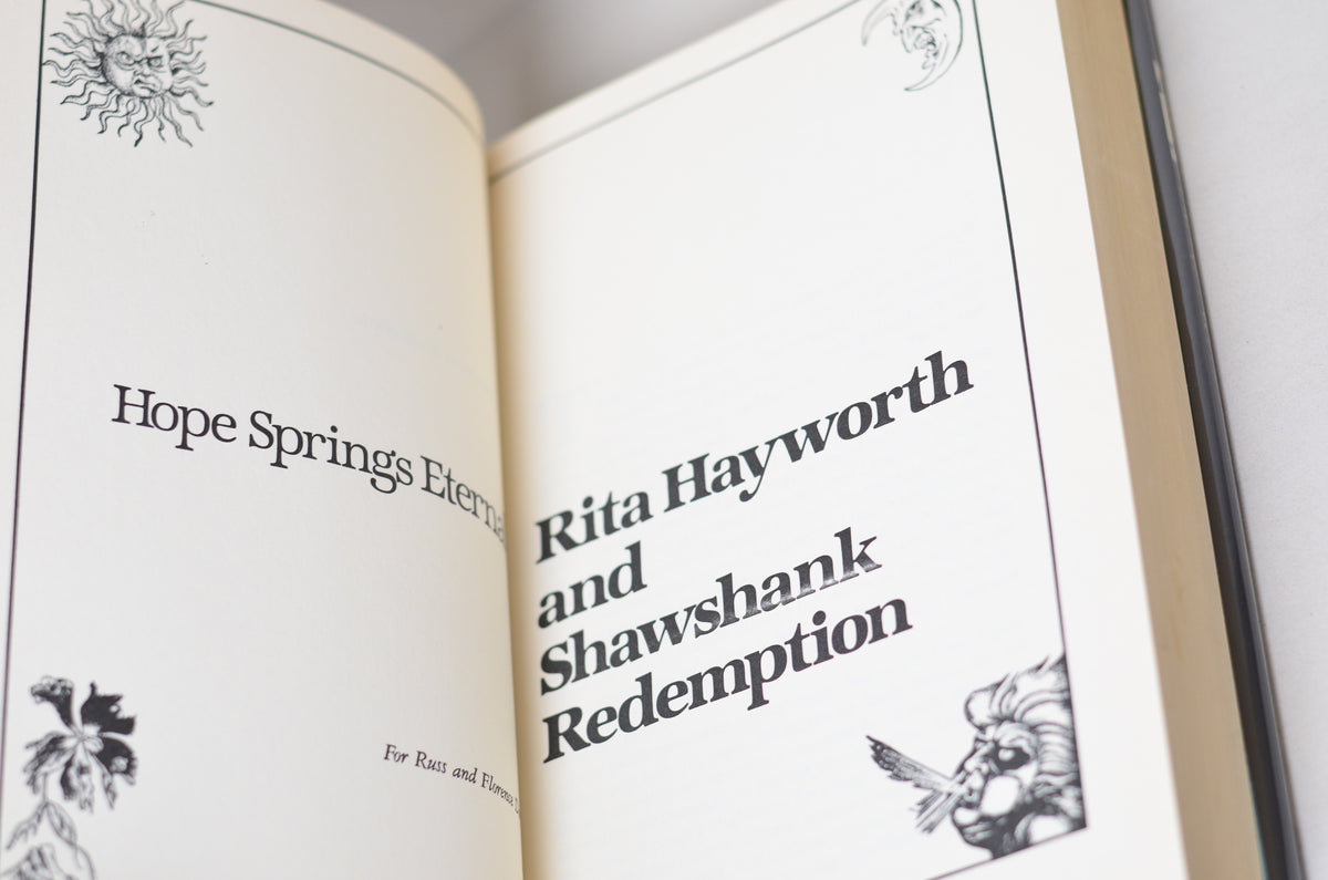 Early Edition Different Seasons by Stephen King 1982 - Shawshank Redemption