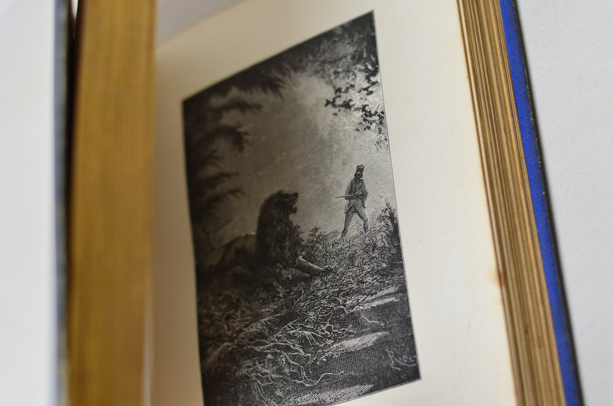 Early Edition Five Weeks in a Balloon by Jules Verne 1875