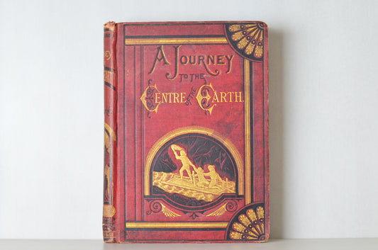 Early Edition A Journey to the Centre of the Earth by Jules Verne circa 1874