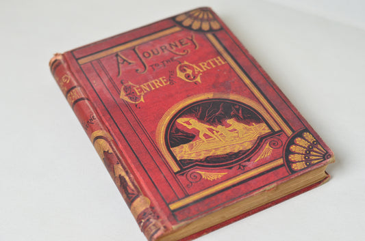 Early Edition A Journey to the Centre of the Earth by Jules Verne circa 1874
