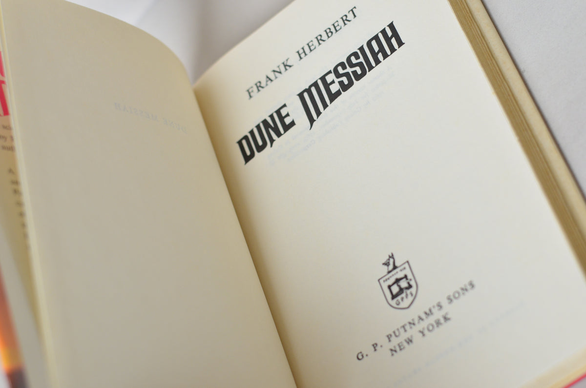 Book Club Edition Dune Messiah by Frank Herbert 1969