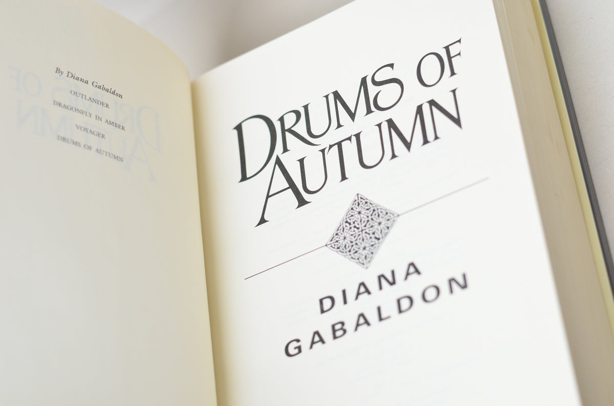 First Edition Drums of Autumn by Diana Gabaldon 1997 - Outlander