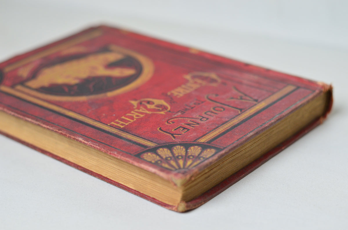 Early Edition A Journey to the Centre of the Earth by Jules Verne circa 1874