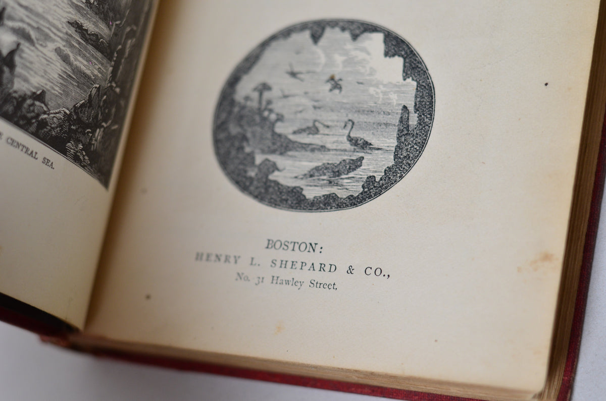 Early Edition A Journey to the Centre of the Earth by Jules Verne circa 1874