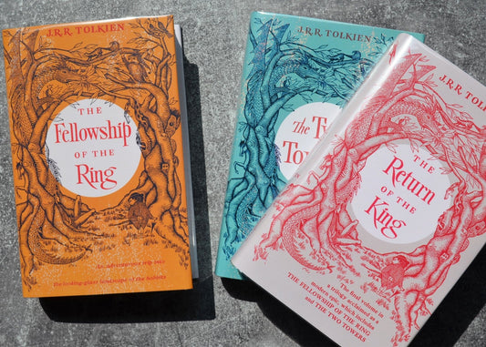 New Editions of The Lord of the Rings Trilogy by J R R Tolkien in Facsimile First Edition Dust Jackets