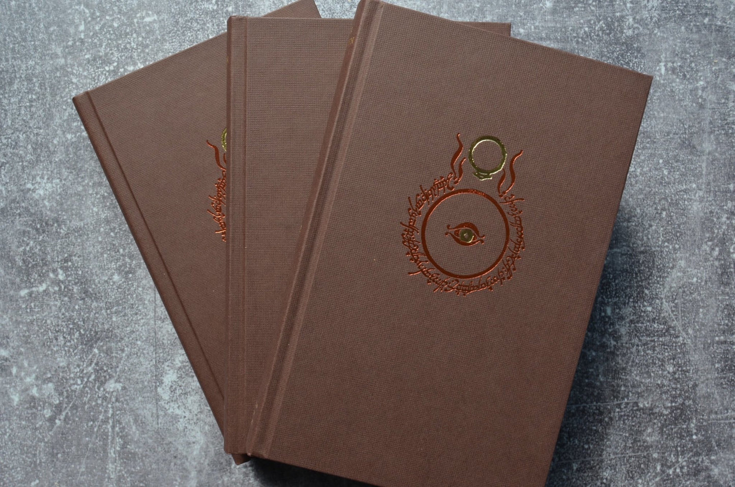 New Editions of The Lord of the Rings Trilogy by J R R Tolkien in Facsimile First Edition Dust Jackets
