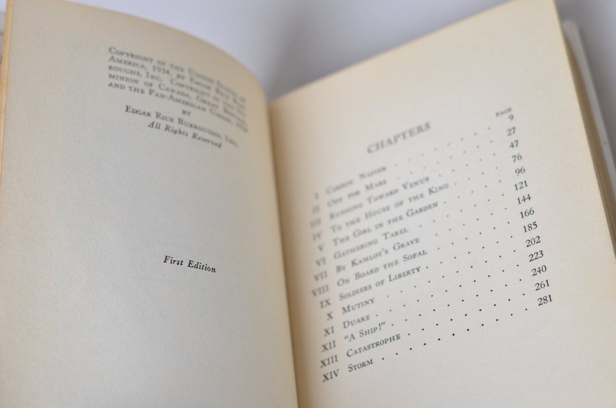 First Edition Pirates of Venus by Edgar Rice Burroughs 1934