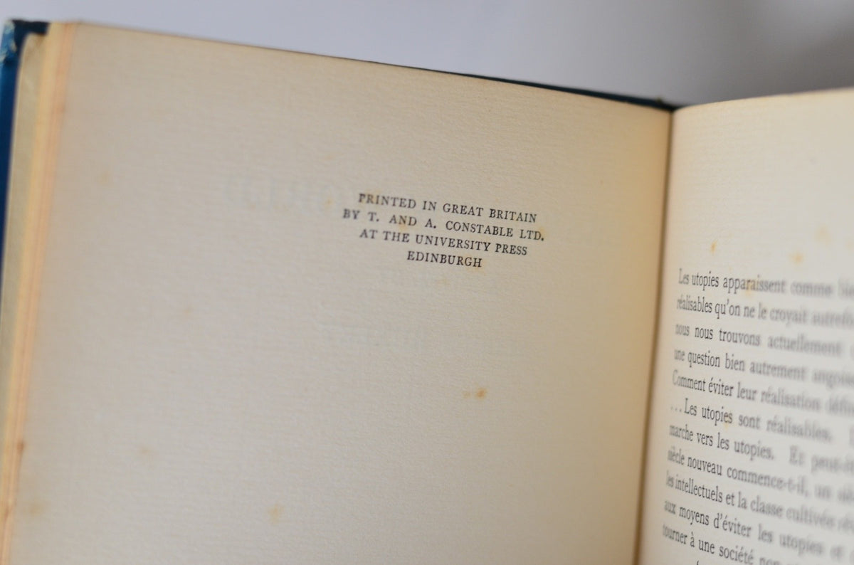 First Edition First Printing Brave New World by Aldous Huxley 1932