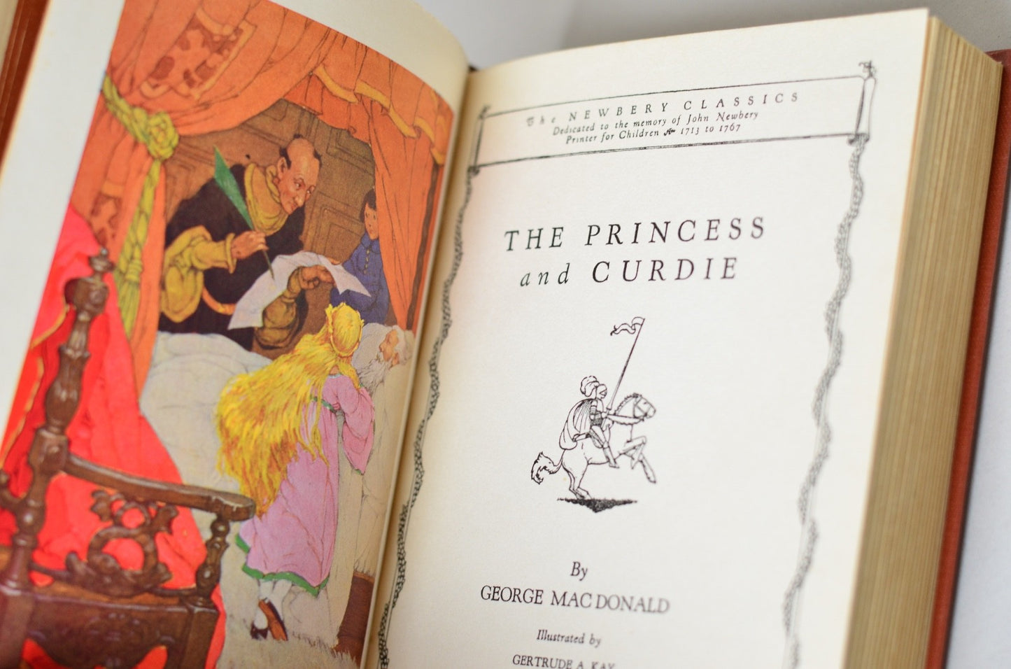 Antique The Princess and Curdie by George MacDonald circa 1926